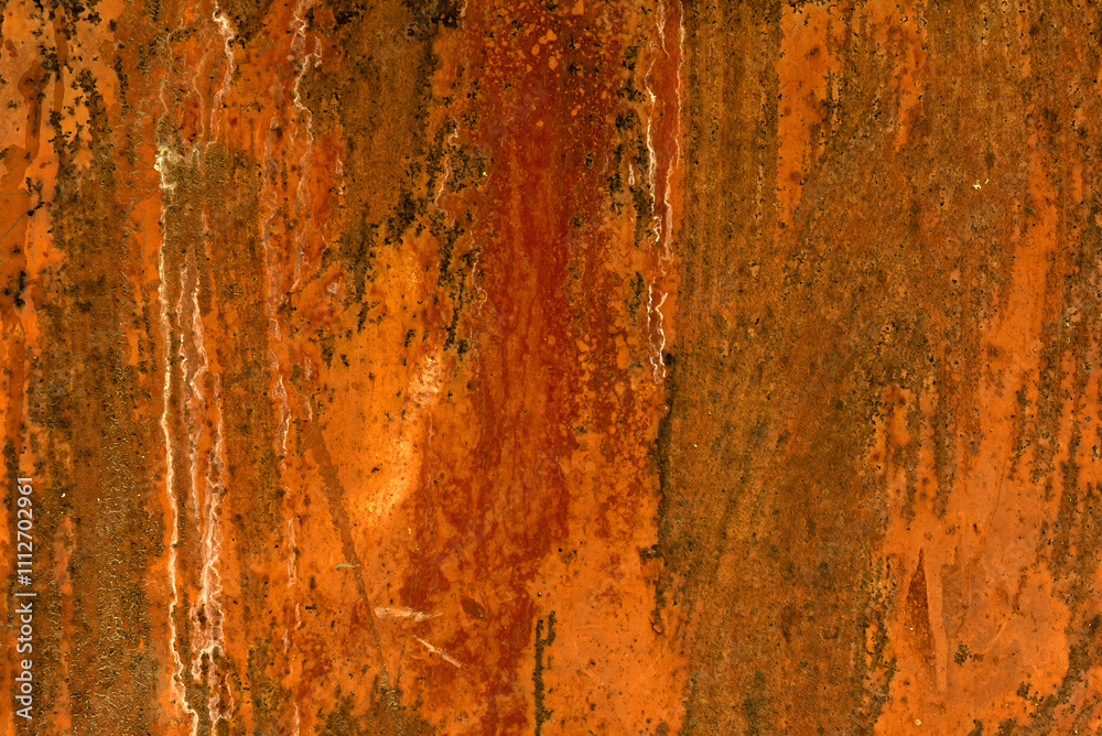 Texture of old rusty metal with scratches and mother-in-law. Abstract grunge metal texture with traces of multi-colored paint Texture of old rusty metal with scratches and mother-in-law. Abstract grunge metal texture with traces of multi-colored paint