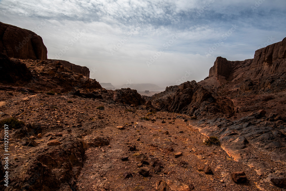 Obraz premium 2024 03 13 Jebel Saghro Atlas panorama 140