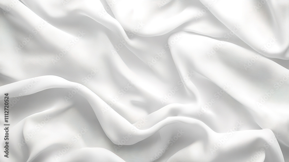 Obraz premium White textile pattern seamless design for fabric-inspired projects