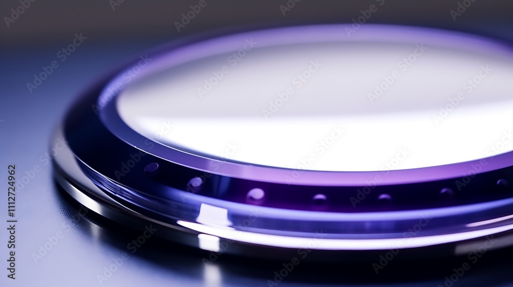 Closeup of a Modern Glass Cooktop Burner Closeup of a Modern Glass Cooktop Burner