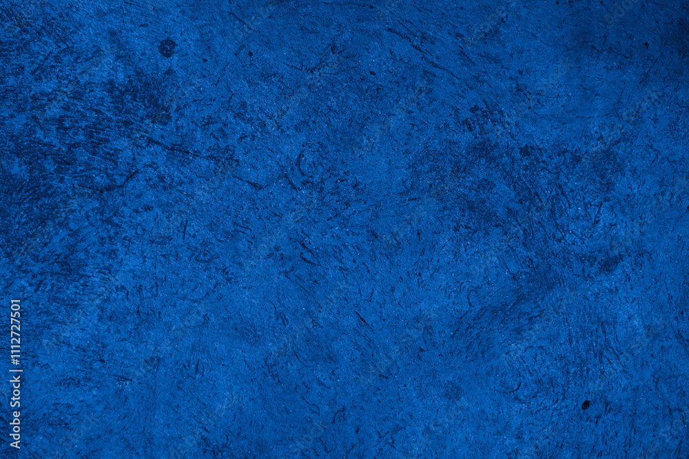 Old wall pattern texture cement blue dark abstract blue color design are light with black gradient background. Old wall pattern texture cement blue dark abstract blue color design are light with black gradient background.