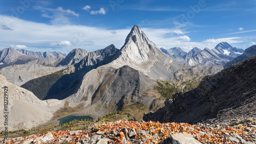 Smutwood Peak in Kananaskis County, Canada