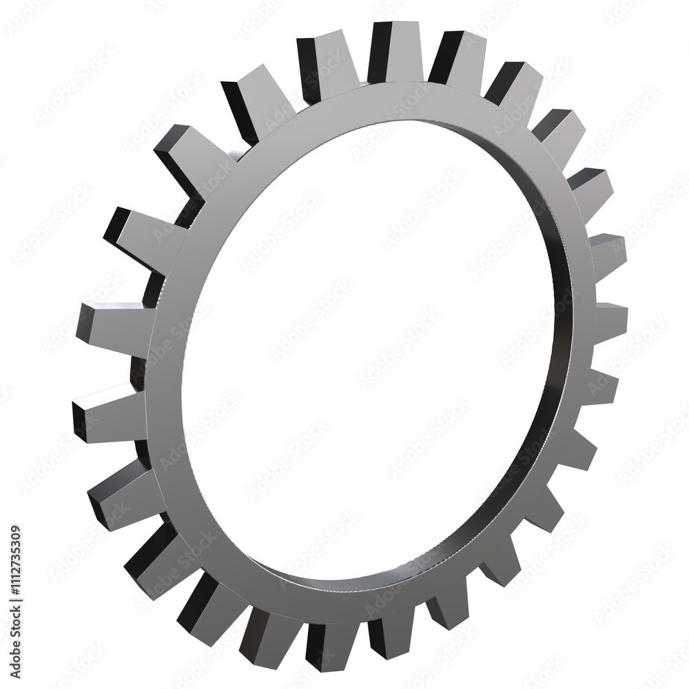3D metal gear cogwheel illustration 3D metal gear cogwheel illustration