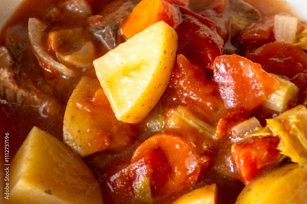 closeup of stew closeup of stew