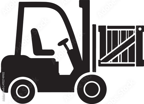 forklift vector