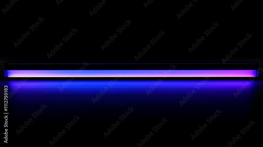 Vibrant Gradient Lightstrip in a Dark Setting Vibrant Gradient Lightstrip in a Dark Setting
