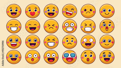 set of emoji