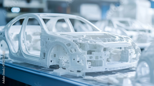 Lightweight polymers being molded into durable automotive components for advanced manufacturing