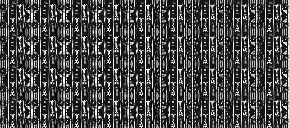 Seamless black code pattern with numbers and geometric letter design for a vintage textile backdrop Seamless black code pattern with numbers and geometric letter design for a vintage textile backdrop