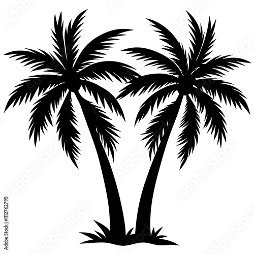 palm tree silhouette