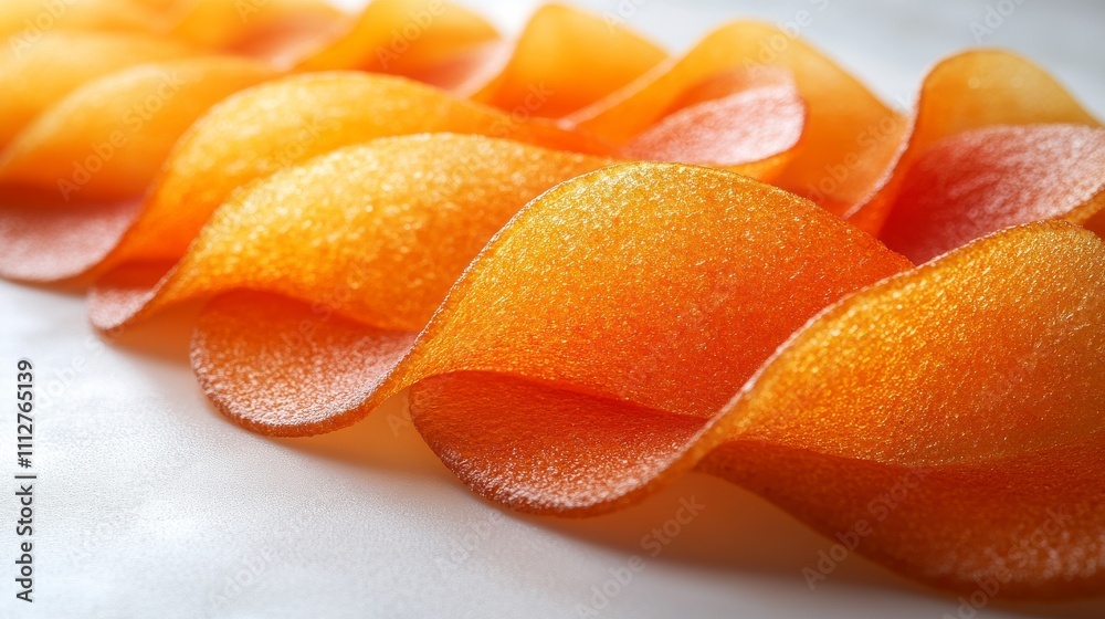 Close-up of Crispy, Orange-hued Snacks: A Culinary Masterpiece Close-up of Crispy, Orange-hued Snacks: A Culinary Masterpiece