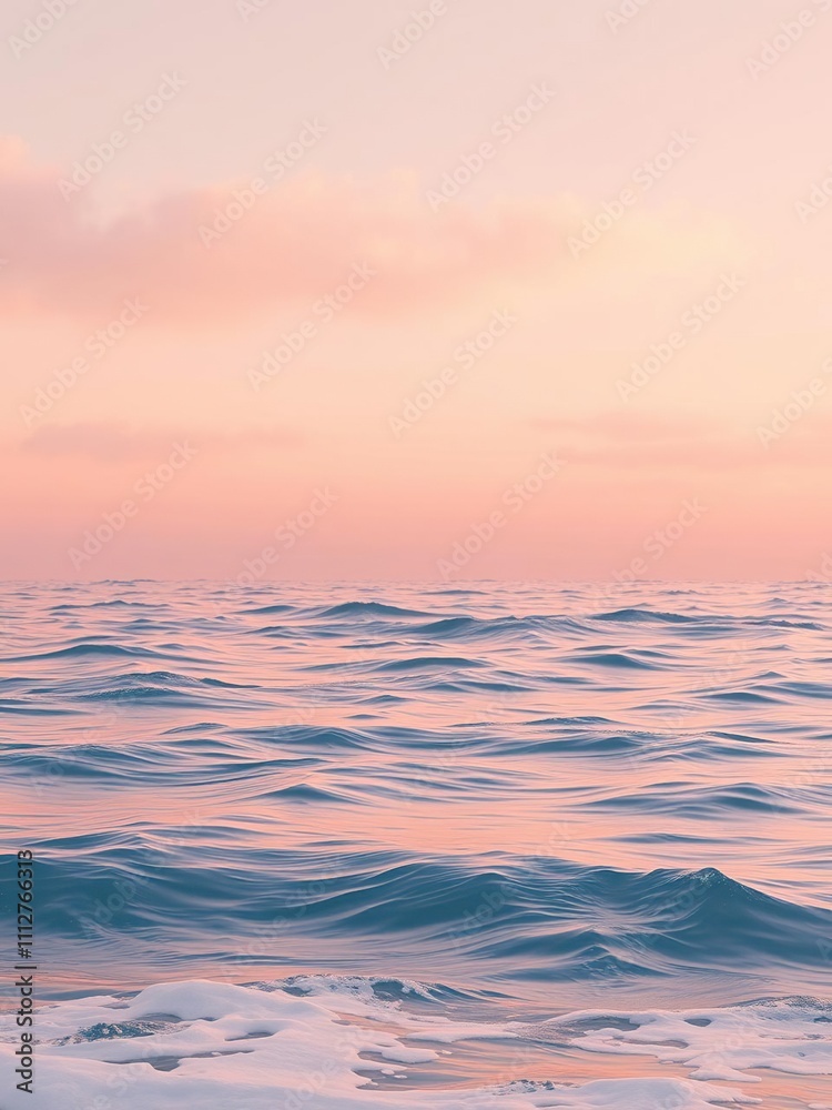 Soft pink and peach hues blend with gentle ocean waves, soft pink and peach, calming atmosphere, ocean waves Soft pink and peach hues blend with gentle ocean waves, soft pink and peach, calming atmosphere, ocean waves
