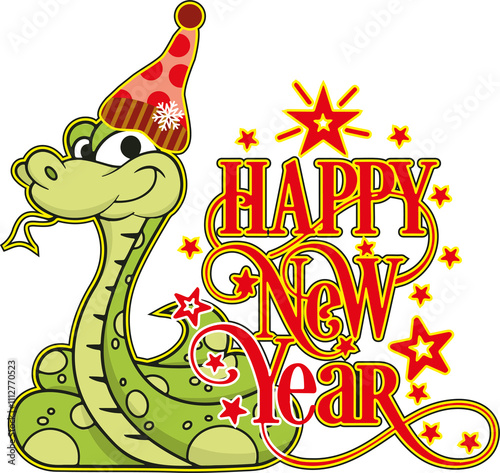 Happy New Year 2025, year of the snake, Chinese calendar. calendar 2025. text 2025. 2025 minimalist. Happy New Year. celebration design template.