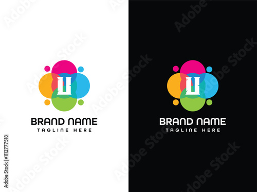 U Letter Logo Design Template 