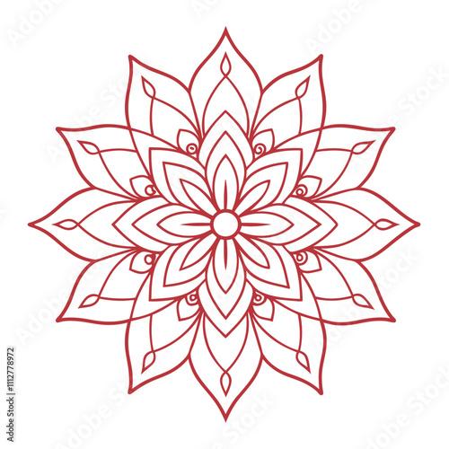Mandala, Tattoo, Intricate design and decor element,