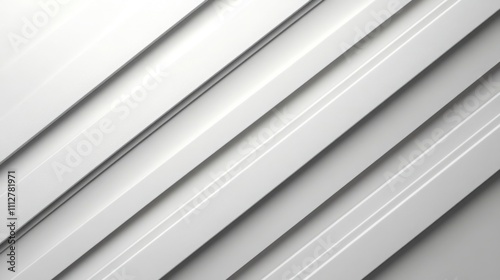 a Scandinavian-style wallpaper featuring minimalist white and gray stripes
