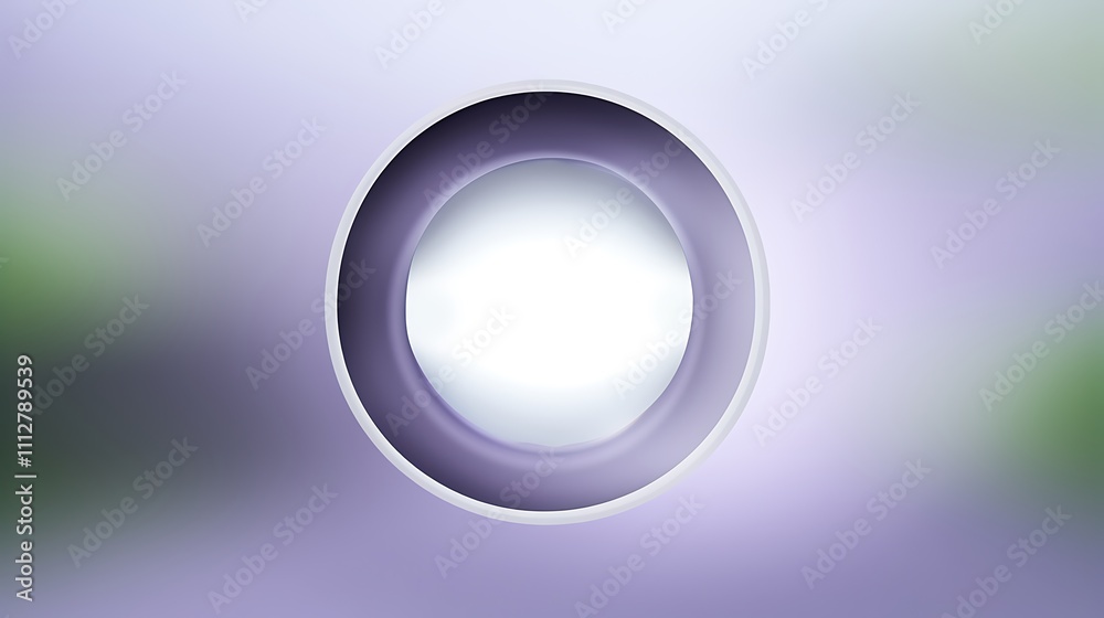 Abstract Circular Design With Lavender Hues And White Center Abstract Circular Design With Lavender Hues And White Center