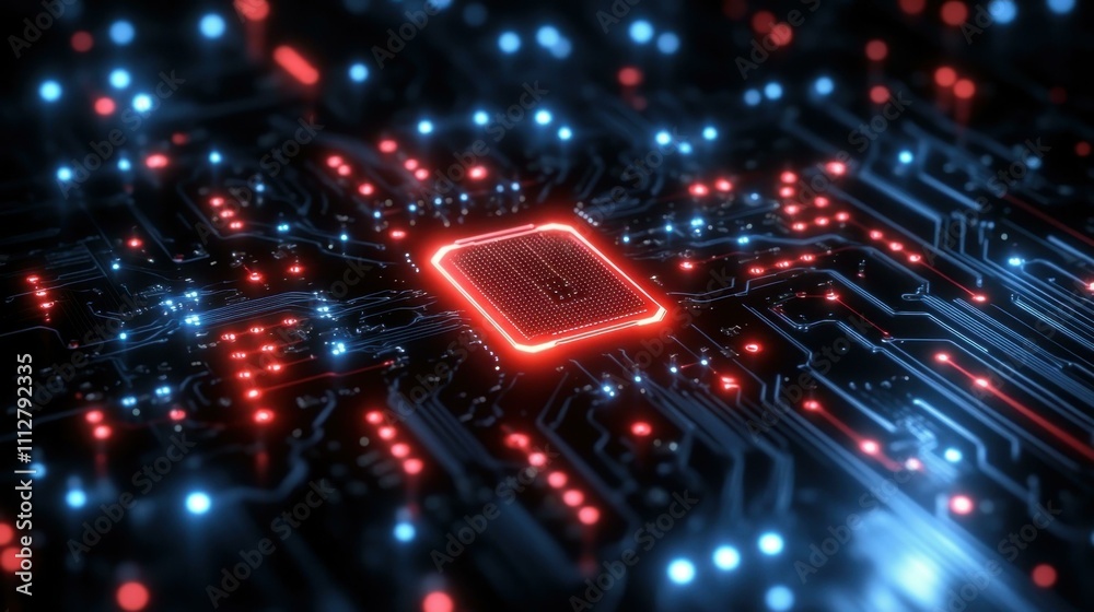 CPU and microcircuits image Futuristic advancements Abstract image One main object high quality very detailed CPU and microcircuits image Futuristic advancements Abstract image One main object high quality very detailed