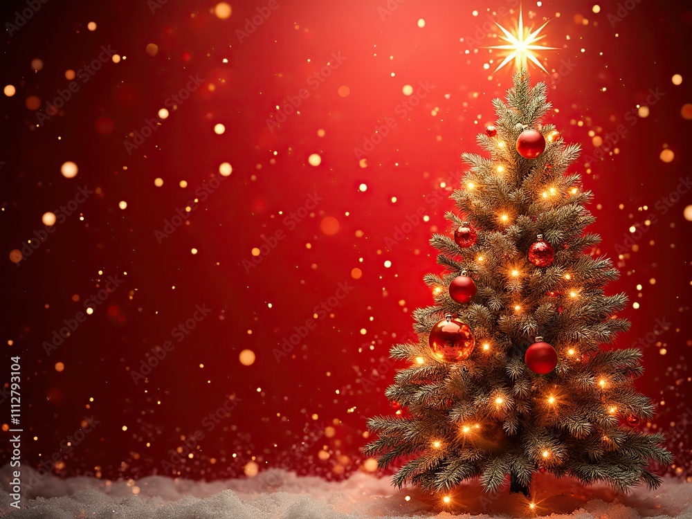 red christmas tree generative ai red christmas tree generative ai