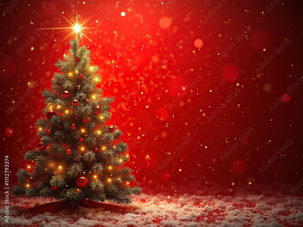 red christmas tree generative ai red christmas tree generative ai