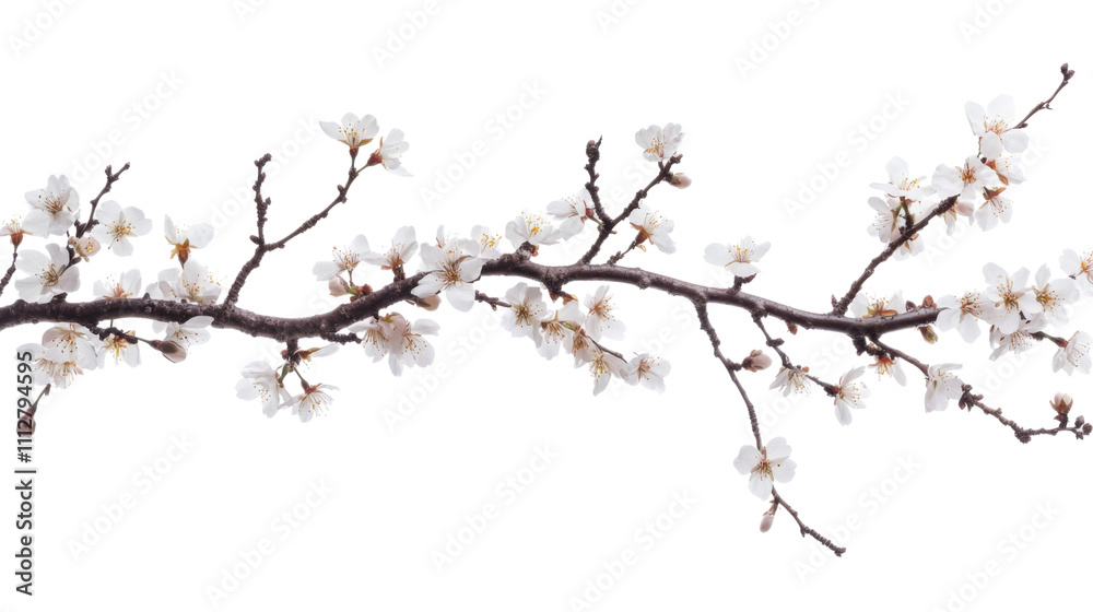 Blossom branch transparent background Blossom branch transparent background