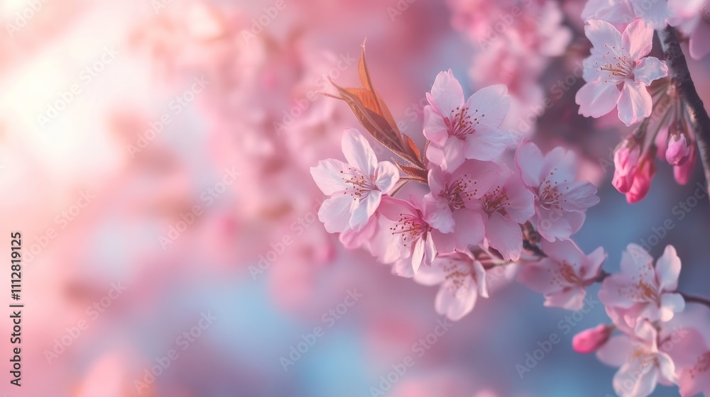 Cherry blossoms bloom vibrantly in the warm spring sunlight, filling the air with beauty and tranquility. Soft pastel hues enhance the calm, inviting feeling of the moment Cherry blossoms bloom vibrantly in the warm spring sunlight, filling the air with beauty and tranquility. Soft pastel hues enhance the calm, inviting feeling of the moment