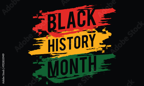 Wallpaper Mural Black history month celebrate.African American History.In February in United States and Canada.Vector illustration. Torontodigital.ca