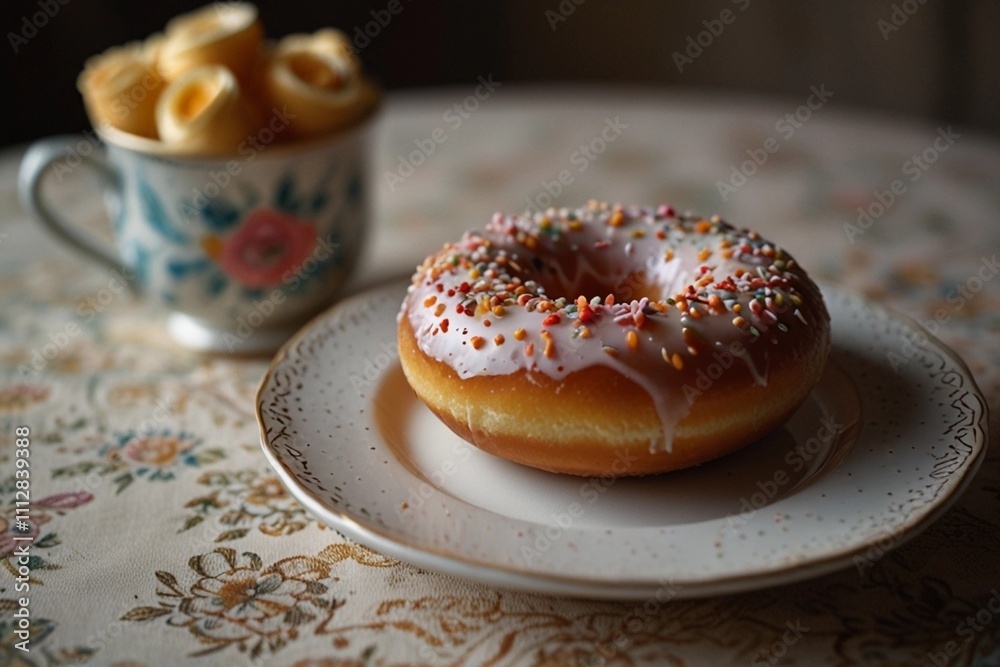 donuts and tea donuts and tea