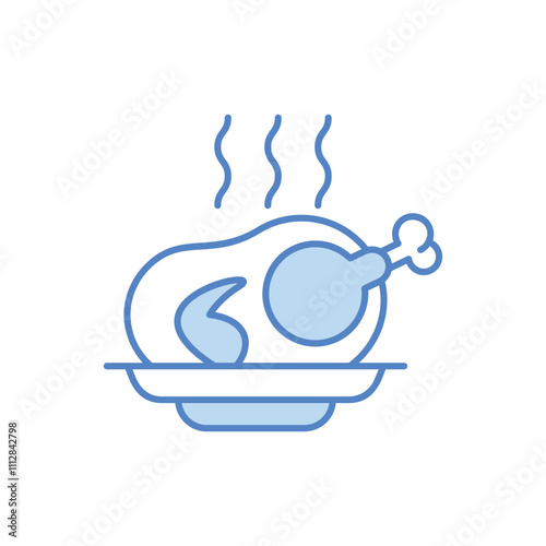 Turkey vector icon