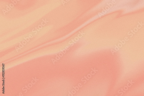 Peach gradient. Digital noise, grain texture. Nostalgia, vintage, retro 70s, 80s style. Abstract lo-fi background. Wallpaper, template. Minimal, minimalist. Orange, dusty pink, beige, terracotta color