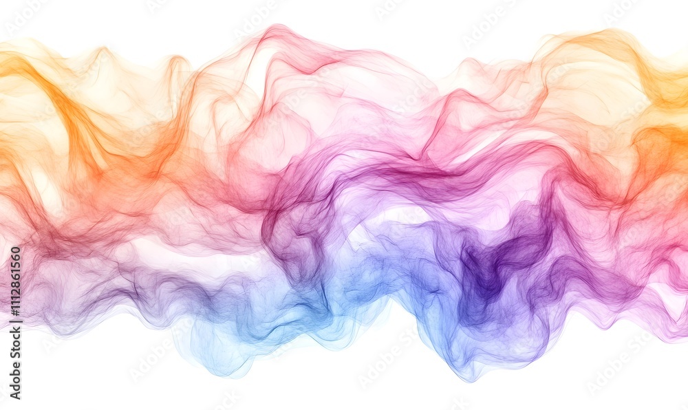 Abstract colorful smoke wave background. Abstract colorful smoke wave background.