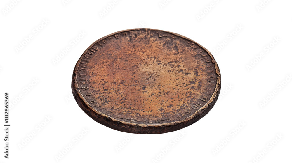 Old coin transparent background Old coin transparent background