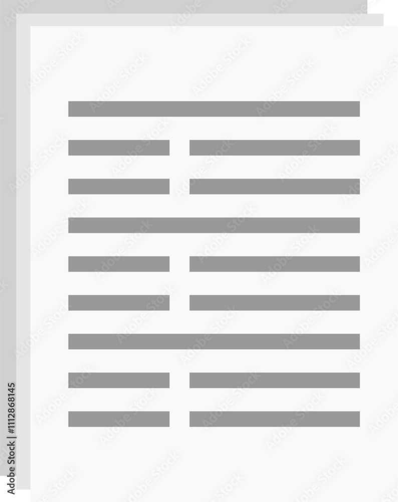 Document Paper Icon
