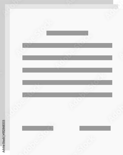 Document Paper Icon 