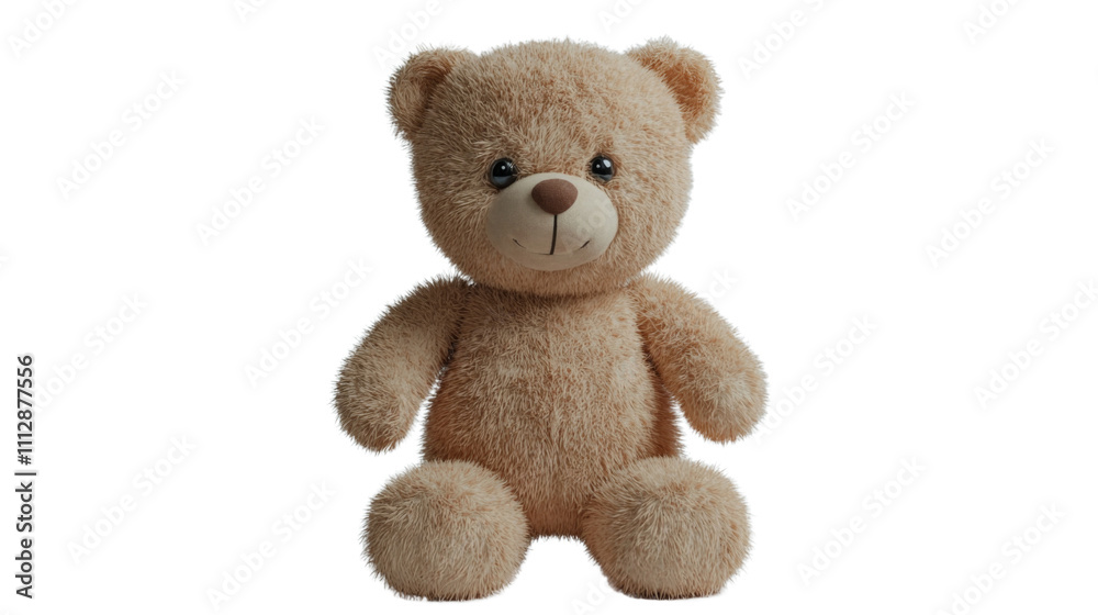 Obraz premium Plush bear transparent background