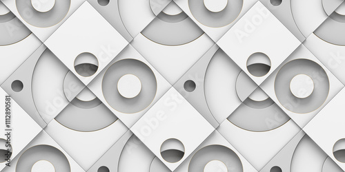 Cellular white pattern dedicated to circles form. photo