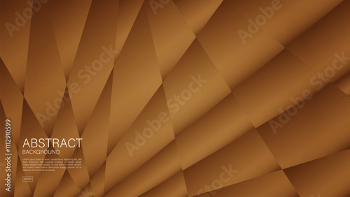 Brown abstract background, polygon graphic, Geometric vector, Minimal Texture, web background, Brown cover design, flyer template, banner, wall decoration, wallpaper, Brown background vector photo