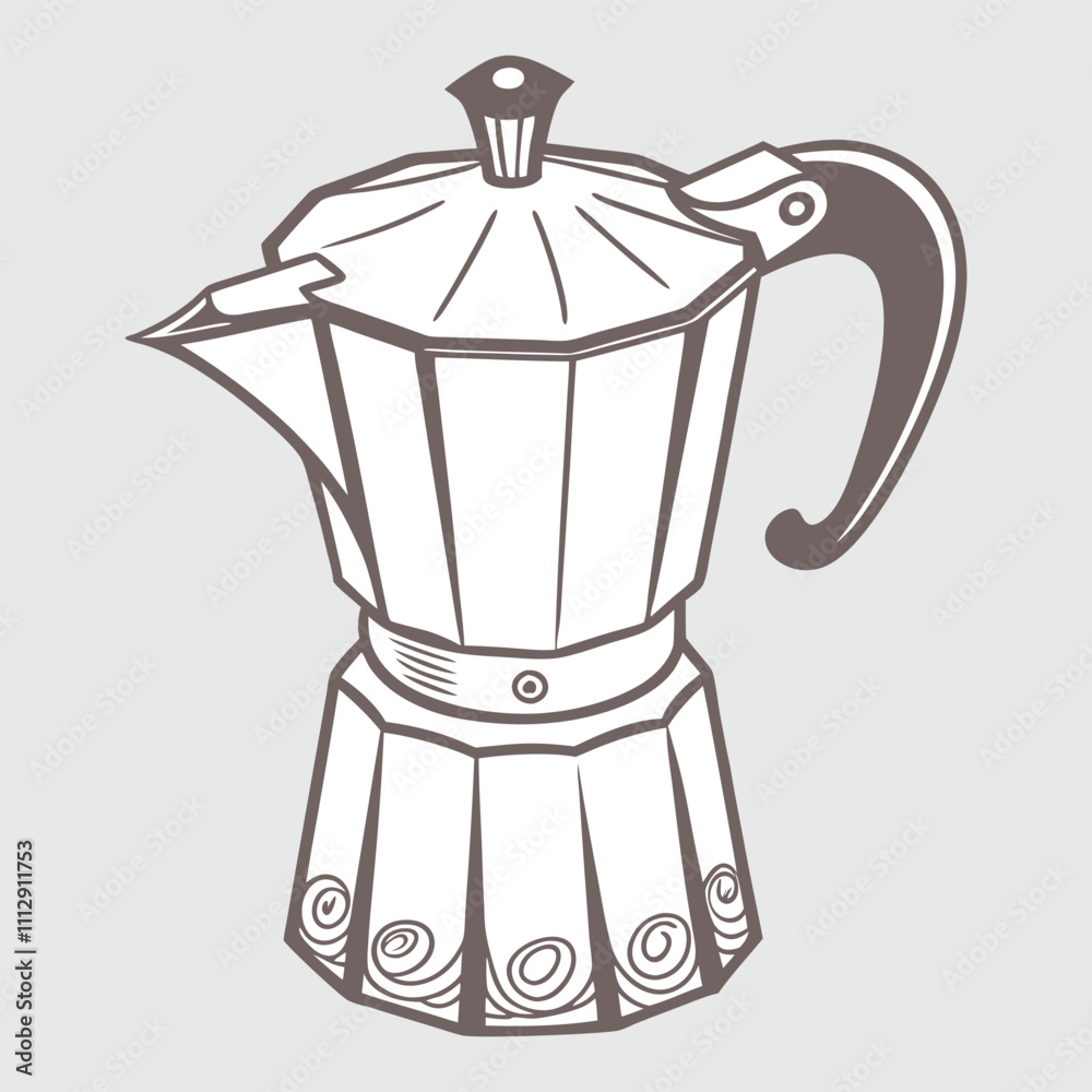 tea maker silhouette vector art and illustration tea maker silhouette vector art and illustration