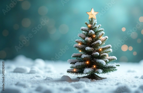 christmas, tree, winter, xmas, holiday, snow, decoration, christmas tree, star, celebration, new year, snowflake, season, merry, greeting, december, pine