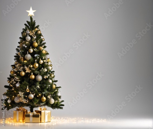 christmas tree with gifts