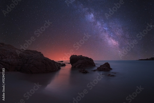 Voie lactée en Corse