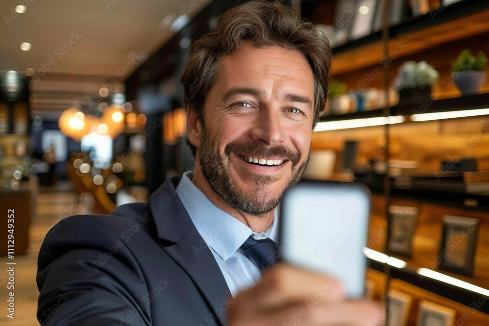 Fototapeta premium Interactive Virtual Real Estate Broker House Tour