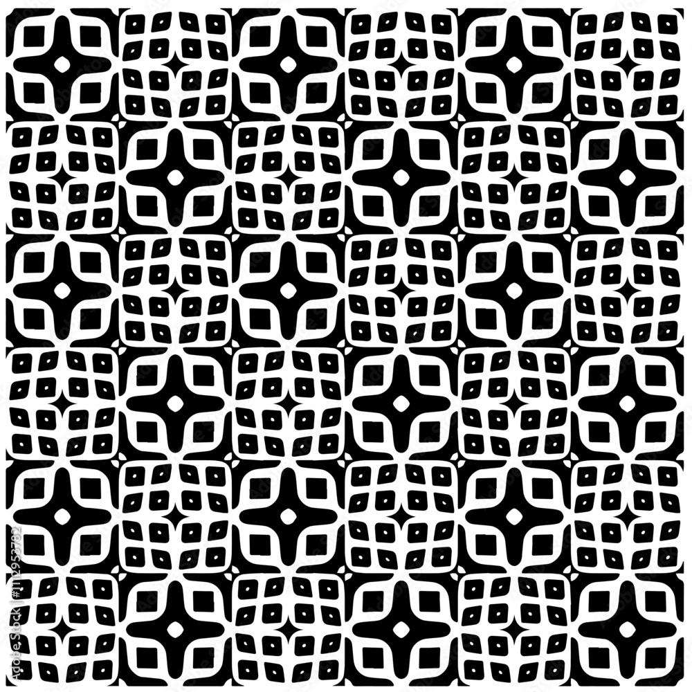 White background with black pattern. Seamless texture for fashion, textile design, on wall paper, wrapping paper, fabrics and home decor. Simple repeat pattern. White background with black pattern. Seamless texture for fashion, textile design, on wall paper, wrapping paper, fabrics and home decor. Simple repeat pattern.