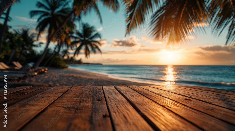 A wooden table sits on the sand, surrounded by natural scenery A wooden table sits on the sand, surrounded by natural scenery