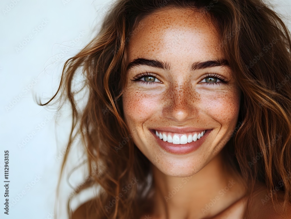 Portrait of a happy confident and healthy Caucasian woman Portrait of a happy confident and healthy Caucasian woman