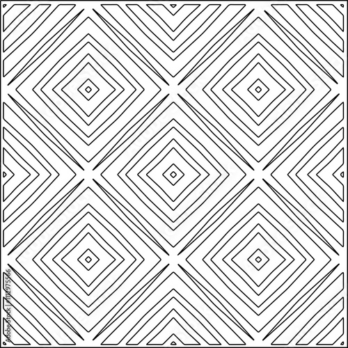 Abstract shapes.Patterns from lines.White wallpaper. Vector graphics for design, textile, decoration, cover, wallpaper, web background, wrapping paper, fabric, packaging. Repeating pattern.