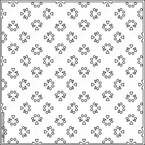 Abstract shapes.Patterns from lines.White wallpaper. Vector graphics for design, textile, decoration, cover, wallpaper, web background, wrapping paper, fabric, packaging. Repeating pattern.