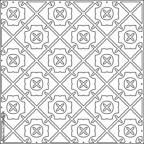 Abstract shapes.Patterns from lines.White wallpaper. Vector graphics for design, textile, decoration, cover, wallpaper, web background, wrapping paper, fabric, packaging. Repeating pattern.