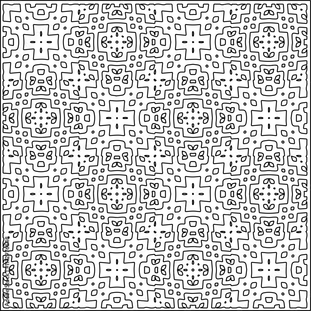 Abstract shapes.Patterns from lines.White wallpaper. Vector graphics for design, textile, decoration, cover, wallpaper, web background, wrapping paper, fabric, packaging. Repeating pattern. Abstract shapes.Patterns from lines.White wallpaper. Vector graphics for design, textile, decoration, cover, wallpaper, web background, wrapping paper, fabric, packaging. Repeating pattern.