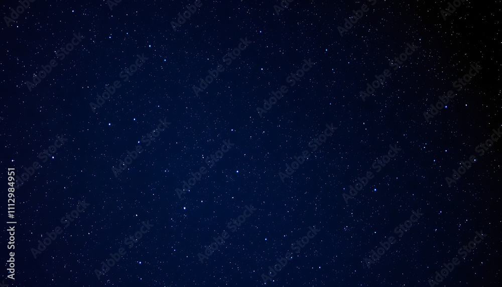 Fototapeta premium Stary clear night sky. Mixed media isolated with white highlights, png